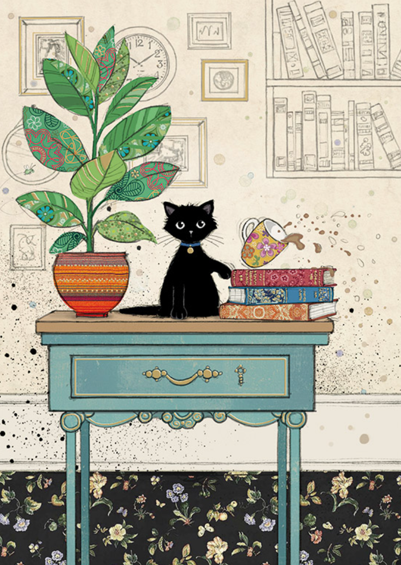 Table Kitty by Jane Crowther H033
