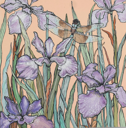 Dragonfly and Iris, In The Wild, TW82