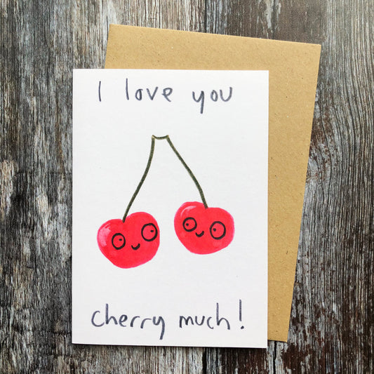I Love You Cherry Much, Love Fruit and Veg 878