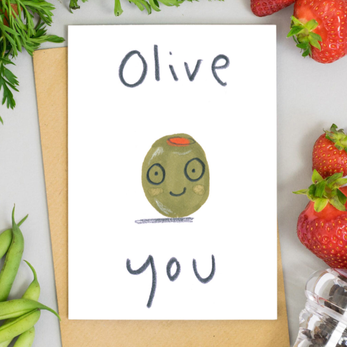 Olive You, Love Fruit and Veg 547