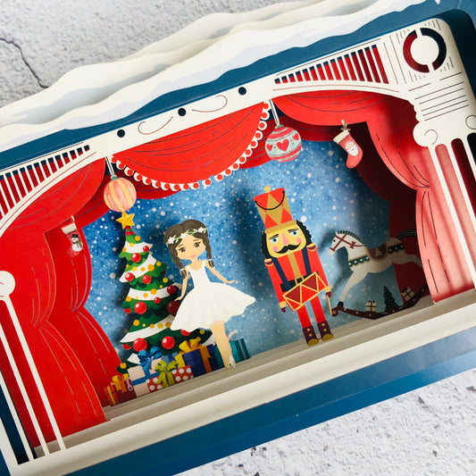 Message in a Bottle 3D Card The Nutcracker XMIB018