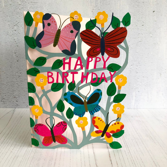 Starflower Lasercut Card by Monika Forsberg GC2263