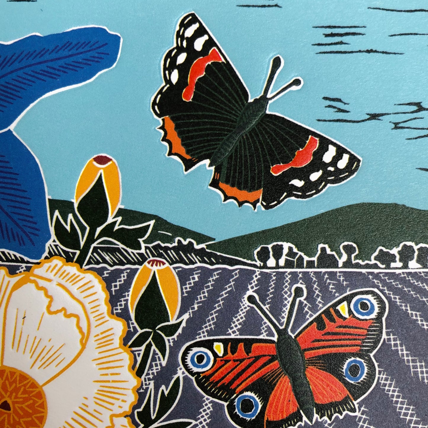 Meadow of Butterflies by Katie Heiss, Nature Trail NT16A