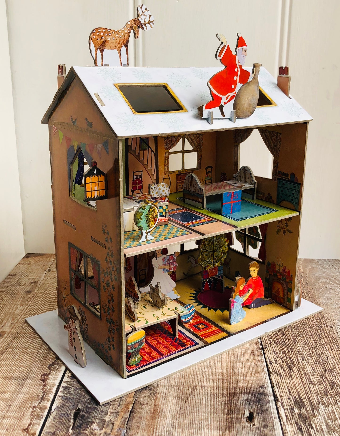 The Night Before Christmas Dolls House Pop and Slot Advent Calendar POP065