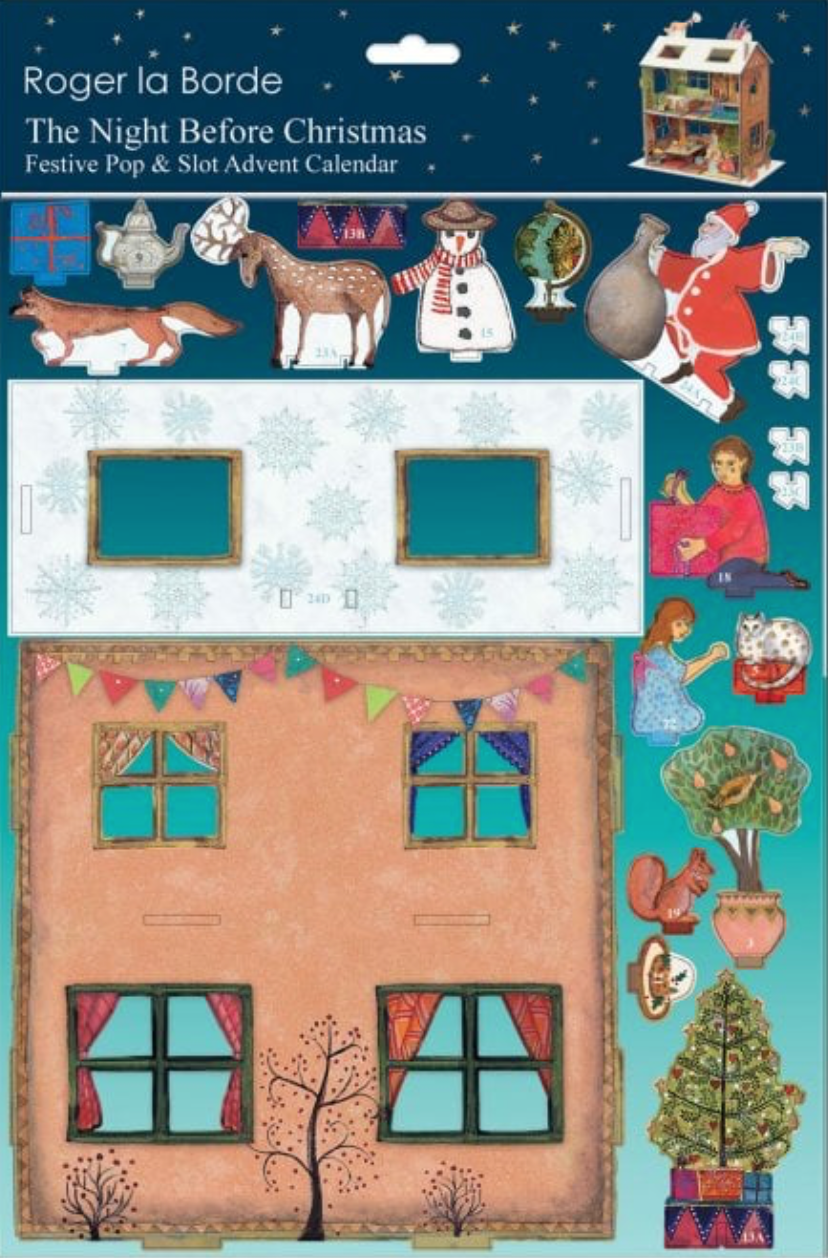 The Night Before Christmas Dolls House Pop and Slot Advent Calendar POP065