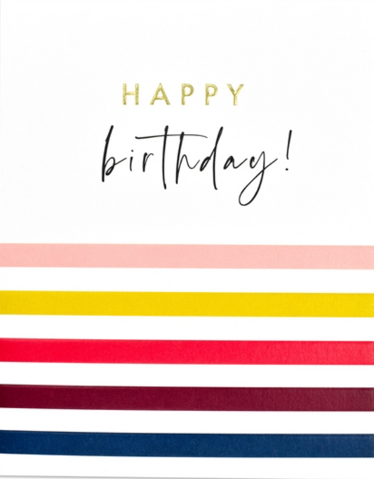 Happy Birthday Stripes, Jot 115