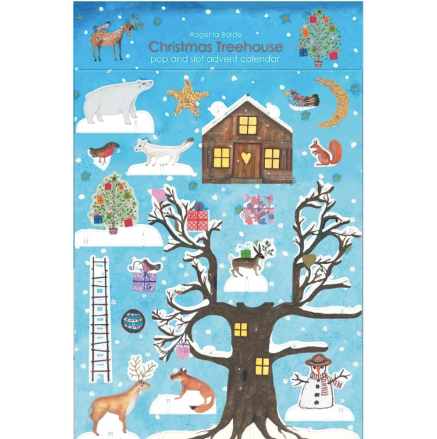 Roger La Borde Pop and Slot Treehouse Advent Calendar - Packaging Example