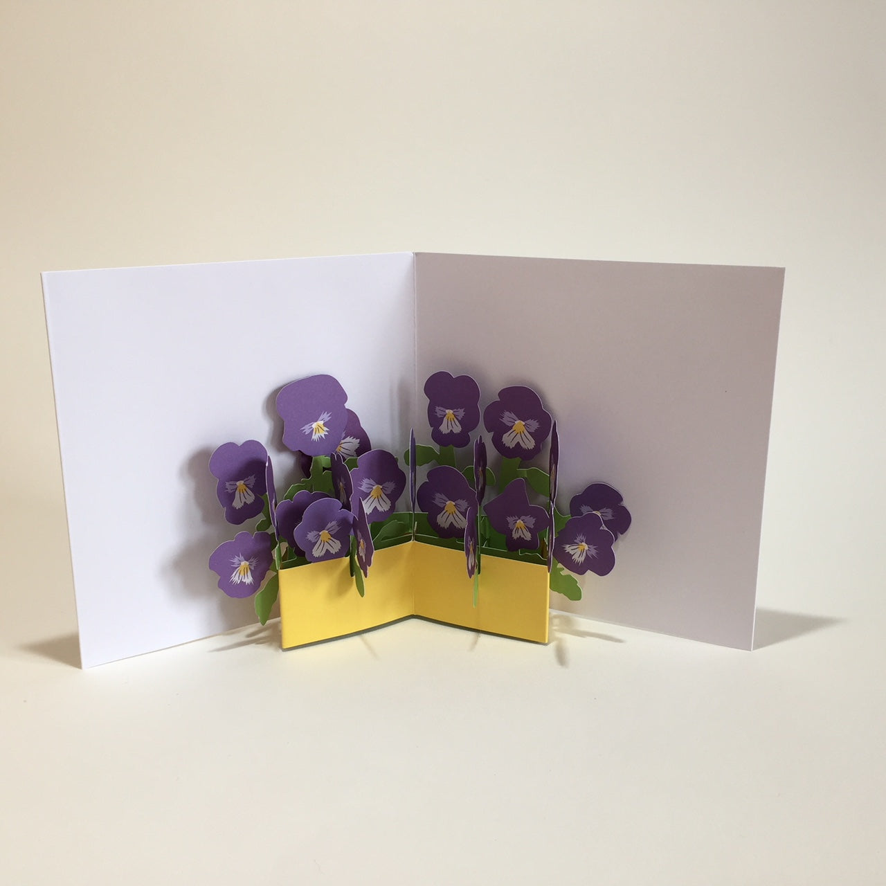 Pop Up Pansy Card by Two To Tango