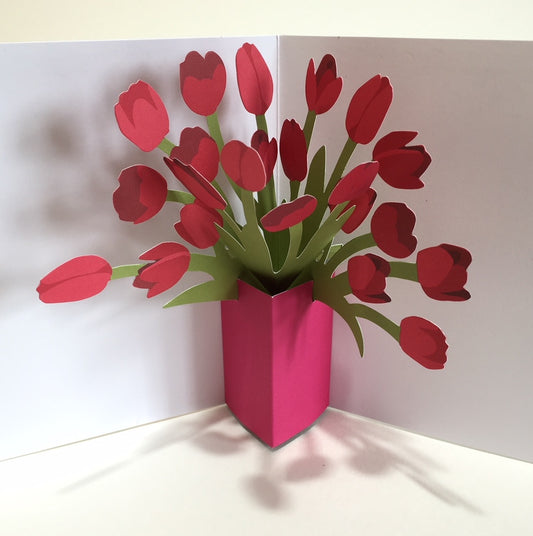 Pop Up Tulip Card by Two To Tango